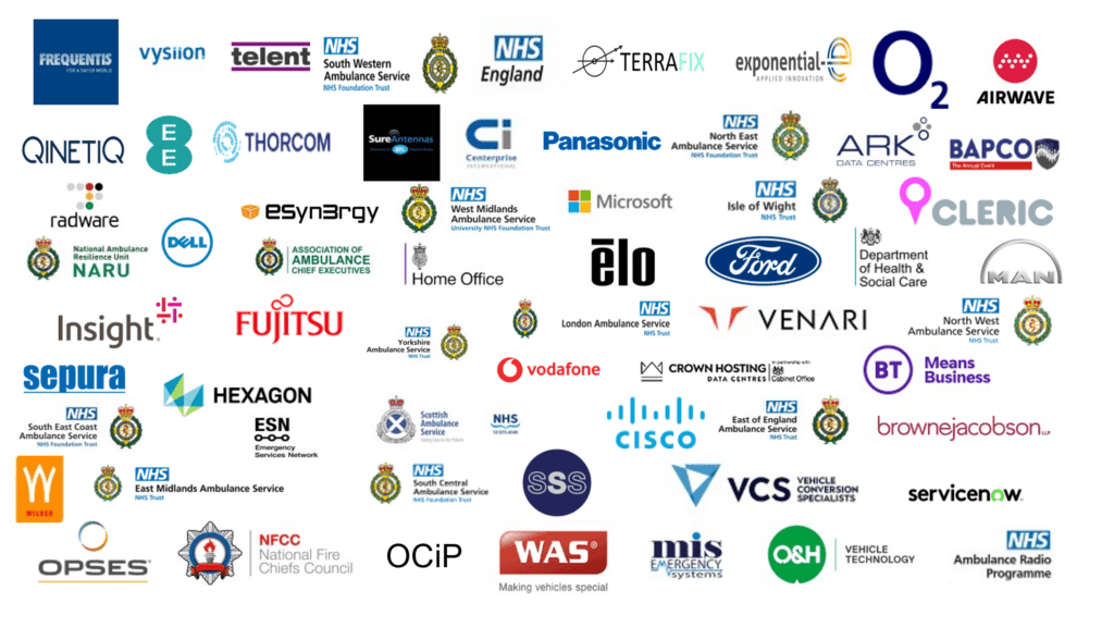 Key partners that Ambulance Radio Programme are working with